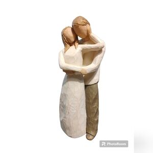 Willow Tree Statue Couple Embracing Figurine Together Susan Lordi Vintage 2000